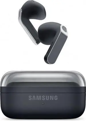 Samsung Galaxy Buds 4 (2026) AI True Wireless Bluetooth Earbuds, Noise Cancelling, Hi-Res Audio, 1-Way Speaker, New Fit, IP54, Live Translation, Black Samsung Galaxy Buds 4 (2026) AI True Wireless Bluetooth Earbuds, Noise Cancelling, Hi-Res Audio, 1-Way Speaker, New Fit, IP54, Live Translation, Black