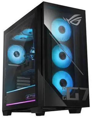 ASUS ROG GM700 58L Gaming Desktop - AMD Ryzen 7 8700F Processor - NVIDIA GeForce RTX 5060 - 32GB RAM - 1TB SSD - Windows 11 Home ASUS ROG GM700 58L Gaming Desktop - AMD Ryzen 7 8700F Processor - NVIDIA GeForce RTX 5060 - 32GB RAM - 1TB SSD - Windows 11 Home