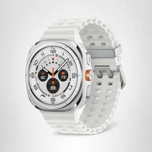 Samsung Galaxy Watch Ultra (2025) 47mm LTE Smartwatch, Titanium Casing, Advanced Sleep Coaching, Running Coach, Energy Score, Heart Rate Tracking, GPS, Titanium White Samsung Galaxy Watch Ultra (2025) 47mm LTE Smartwatch, Titanium Casing, Advanced Sleep Coaching, Running Coach, Energy Score, Heart Rate Tracking, GPS, Titanium White