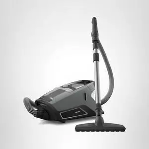 Miele Blizzard CX1 Pure Suction Bagless Canister Vacuum Cleaner with AllTeQ Universal Floorhead and Parquet Twister Floorhead, 1200 W, Graphite Gray 10829430 Miele Blizzard CX1 Pure Suction Bagless Canister Vacuum Cleaner with AllTeQ Universal Floorhead and Parquet Twister Floorhead, 1200 W, Graphite Gray 10829430