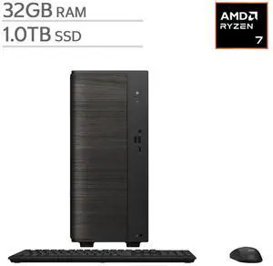 ASUS VM501 15L Mini Desktop Tower - AMD Ryzen 7 Processor - 32GB RAM - 1TB SSD - Windows 11 Home ASUS VM501 15L Mini Desktop Tower - AMD Ryzen 7 Processor - 32GB RAM - 1TB SSD - Windows 11 Home