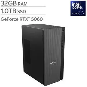 Lenovo IdeaCentre 17 Liter Intel Core Ultra 7 265F Processor 32GB DDR5 RAM 1TB NVMe SSD GeForce RTX 5060 Windows 11 Home Lenovo IdeaCentre 17 Liter Intel Core Ultra 7 265F Processor 32GB DDR5 RAM 1TB NVMe SSD GeForce RTX 5060 Windows 11 Home