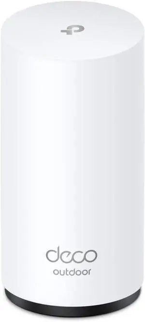 TP-Link Deco 7 Outdoor BE65 BE11000 Tri-Band Wi-Fi 7 Mesh Extender | Up to 3,000 sq.ft, 2 * 2.5G PoE+ Ports, IP65 Waterproof | Multiple Mount Options | 6 GHz, MLO, Homeshield, 320 MHz, AI-Roaming TP-Link Deco 7 Outdoor BE65 BE11000 Tri-Band Wi-Fi 7 Mesh Extender | Up to 3,000 sq.ft, 2 * 2.5G PoE+ Ports, IP65 Waterproof | Multiple Mount Options | 6 GHz, MLO, Homeshield, 320 MHz, AI-Roaming