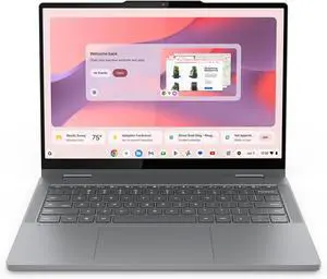 Lenovo Chromebook 2-in-1 - Lightweight Laptop - Google Gemini - Intel® N150 CPU - 14" WUXGA IPS Touchscreen Display - 4GB RAM - 128GB UFS Storage - Integrated Intel® Graphics - Luna Grey Lenovo Chromebook 2-in-1 - Lightweight Laptop - Google Gemini - Intel® N150 CPU - 14" WUXGA IPS Touchscreen Display - 4GB RAM - 128GB UFS Storage - Integrated Intel® Graphics - Luna Grey