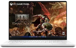 ASUS - ROG Zephyrus G14 14" 3K OLED 120Hz Gaming Laptop - Copilot+ PC - AMD Ryzen AI 9 HX - 32GB RAM - NVIDIA RTX 5070 Ti - 1TB - Platinum White ASUS - ROG Zephyrus G14 14" 3K OLED 120Hz Gaming Laptop - Copilot+ PC - AMD Ryzen AI 9 HX - 32GB RAM - NVIDIA RTX 5070 Ti - 1TB - Platinum White