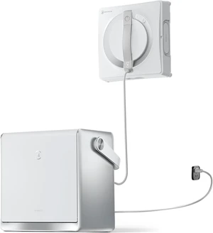 ECOVACS WINBOT W2 PRO Omni Portable Window Cleaning Robot with Multi-Functional Station, Charging While Working, Intelligent Cleaning with Triple Nozzle Water Sprayer, 12-Level Protection ECOVACS WINBOT W2 PRO Omni Portable Window Cleaning Robot with Multi-Functional Station, Charging While Working, Intelligent Cleaning with Triple Nozzle Water Sprayer, 12-Level Protection