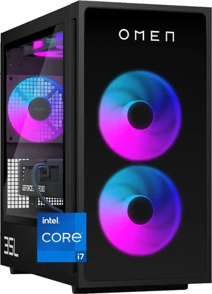 HP OMEN - 35L Gaming Desktop - Intel Core i7-14700F - 16GB DDR5 Memory - NVIDIA GeForce RTX 5070 - 1TB SSD - Shadow Black HP OMEN - 35L Gaming Desktop - Intel Core i7-14700F - 16GB DDR5 Memory - NVIDIA GeForce RTX 5070 - 1TB SSD - Shadow Black