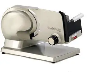Chef'sChoice 615A Electric Meat Slicer Features Precision Thickness Control and Tilted Food Carriage for Fast and Efficient Slicing with Removable Blade for Easy Clean, 7", Gray Chef'sChoice 615A Electric Meat Slicer Features Precision Thickness Control and Tilted Food Carriage for Fast and Efficient Slicing with Removable Blade for Easy Clean, 7", Gray