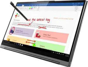 Lenovo - Yoga C940 2-in-1 14" Touch-Screen Laptop - Intel Core i7 - 12GB Memory - 512GB Solid State Drive - Iron Gray 81Q9002GUS Notebook Tablet Computer PC