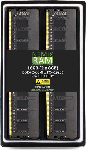 NEMIX RAM 16GB Kit (2 x 8GB)  DDR4-2400 UDIMM 2Rx8 for ASUS Tower PCs