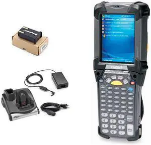 MC9090 Barcode Scanner Wireless Handheld Kit: MC9090-KU0HJEFA6WR, 1D Laser, WiFi, Windows Mobile 5.0 , Alpha Numeric Keypad