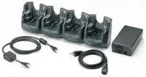 CRD7X00-4000CR 4 Slot Charger for MC70 / MC75 / MC75A Series Barcode Scanner Handhelds (Power Assembly Included)