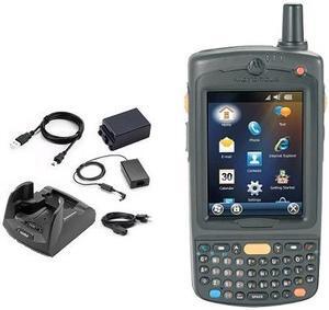 MC75A Mobile Barcode Scanner: WLAN 802.11a/b/g, Bluetooth, Laser Bar code Reader, Qwerty Keypad, Windows Embedded Handheld 6.5.3 OS