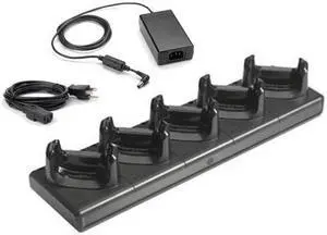 CRDUNIV-40-5000R (Power Assembly Included): 5-Slot Charger for Zebra MC40 Android Handheld Barcode Scanners