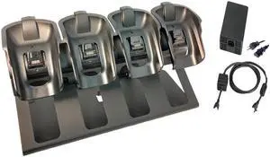 CRD9500-4000ER 4-Slot Charging & Ethernet Cradle Complete Kit for MC9500 MC9590 MC9596 MC9598 Series Mobile Computers