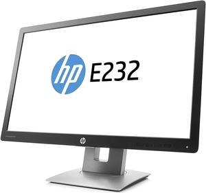 HP EliteDisplay E232 23" FHD 1920x1080 IPS w/LED Backlight Monitor Grade B