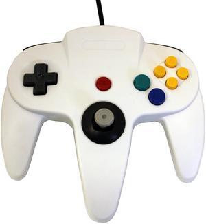 White Replacement Controller for N64 by Mars Devices