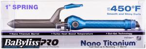 Babyliss Pro BABNT100S Nano Titanium 1" Curling Iron