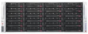Supermicro SYS-8048B-TRFT - 24 Bay 3.5" 4U Server - 4x Intel Xeon E7-4820 v4 2.0 GHz 10 Core Processor, 256GB DDR4, 9361-8i, 24x 3.5" Trays, X540, IPMI 2.0, 4x 1620 Watt PSUs,