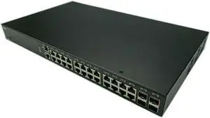 Lenovo CE0128TB 24-Port 1GbE RJ45 + 4-Port SFP+ 10GbE Managed L2/L3 1U Rack-Mountable Campus Network Switch