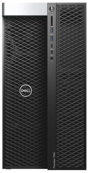Dell Precision T7920 Mid-Tower Workstation - 2x Intel Xeon Platinum 8156 3.6GHz 4 Core Scalable Processor, 64GB DDR4 Memory, 500GB NVMe SSD, Nvidia Quadro P4000 8GB Graphics Card, Windows 11 Pro
