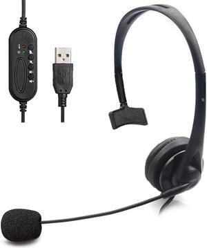 Wired Unilateral Headset 3.5mm Online Live Chat Gaming