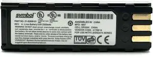 LS3578 Battery 3.7V 2600mAh 9.62Wh Li-ion for Symbol DS3578 DS3478 Honeywell 8800 Scanner LS3578 Battery 3.7V 2600mAh 9.62Wh Li-ion for Symbol DS3578 DS3478 Honeywell 8800 Scanner