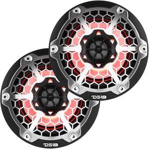 DS18 NEW EDITION HYDRO 6.5 BLACK - 2 WAY MARINE SPEAKERS