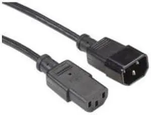 Black Box Extension Power Cord, IEC C13 to IEC C14, 2-ft. (0.6-m)