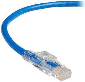 BLACK BOX C6PC70-BL-02 CAT6 550-MHZ STRANDED ETHERNET PATCH CABLE - UNSHIELDED (UTP), CM PVC, LOCKING S