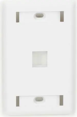 Black Box GigaStation2 1 Socket Network Faceplate