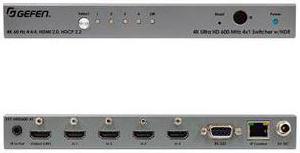 Gefen EXT-UHD600-41 4K Ultra Hd 600 Mhz 4X1 Switch