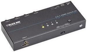 Black Box VSW-HDMI4X1-4K 4K HDMI Switch - 4x1