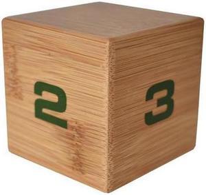 TELEDEX DFW-125 BAMBOO TIMECUBE 1-2-3-4 MINUTES
