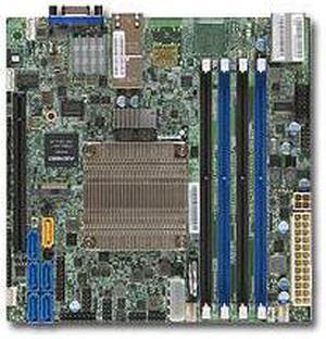Supermicro X10SDV-4C-TLN2F-O Intel Xeon D-1520/ DDR4/ SATA3&USB3.0/ V&2GbE/ Mini-ITX Motherboard & C