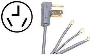 PETRA 90-1028 3-WIRE DRYER CORD (10 FT)