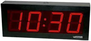 VALCOM VIP-D440 IP POE 4 DIGIT 4 INCH CLOCK