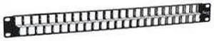 ICC IC107BP481 PATCH PANEL, BLANK, 48-PORT, HD, 1 RMS