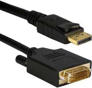 QVS 6ft. DisplayPort - DVI m/m