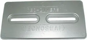 TECNOSEAL TEC-DIVERSMG PLATE ANODE MAGNESIUM 12"X 6" X 1/2"