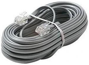 STEREN ELECTRONICS INTL 304-007SL 4C 7' SILVER MODULAR LINE CORD STEREN ELECTRONICS INTL 304-007SL 4C 7' SILVER MODULAR LINE CORD