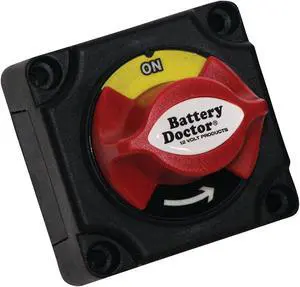 Battery Doctor 20387 Mini Master Disconnect Switch (Single Battery, 2 Position)