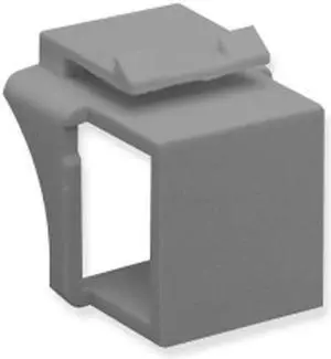 ICC INSERT-GR IC107BN0GY - BlankModConnect 10PK GRAY