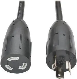 Tripp Lite Heavy-Duty Power Extension Cord, 20A, 12AWG (NEMA L5-20P to NEMA L5-20R), Locking Connectors, 6 ft. (P046-006-LL)