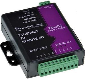 Brainboxes ED-004 4 Port Selectable DIO + RS232