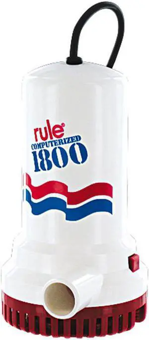 RULE 1800 GPH NON-AUTOMATIC 110V PUMP A53D