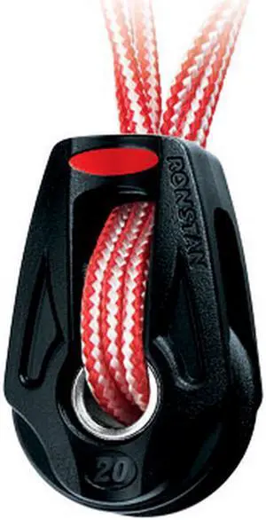 RONSTAN SERIES 20 BB ORBIT BLOCK SINGLE LASHING BECKET RF25109