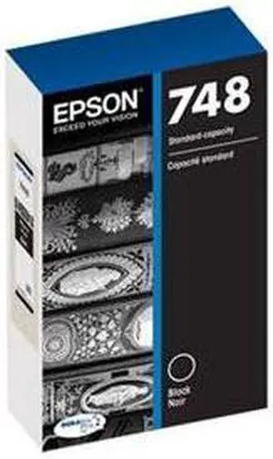 EPSON PRINT T748120 T748 BLACK INK CARTRIDGE