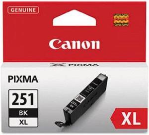 Canon (CLI-251XLB) High Yield Black Ink Tank 6448B001