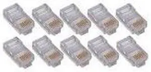 4XEM 50PK Cat6 RJ45 Ethernet Plugs/Connectors